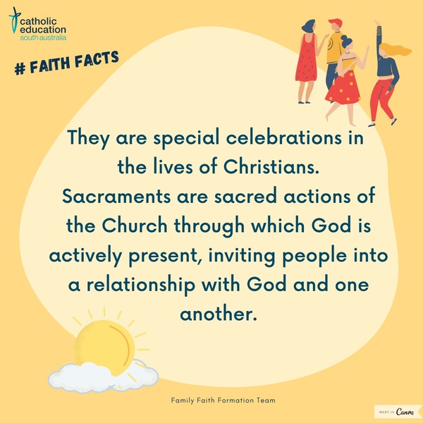 Faith Fact A Have you ever wondered...(Sacrament)